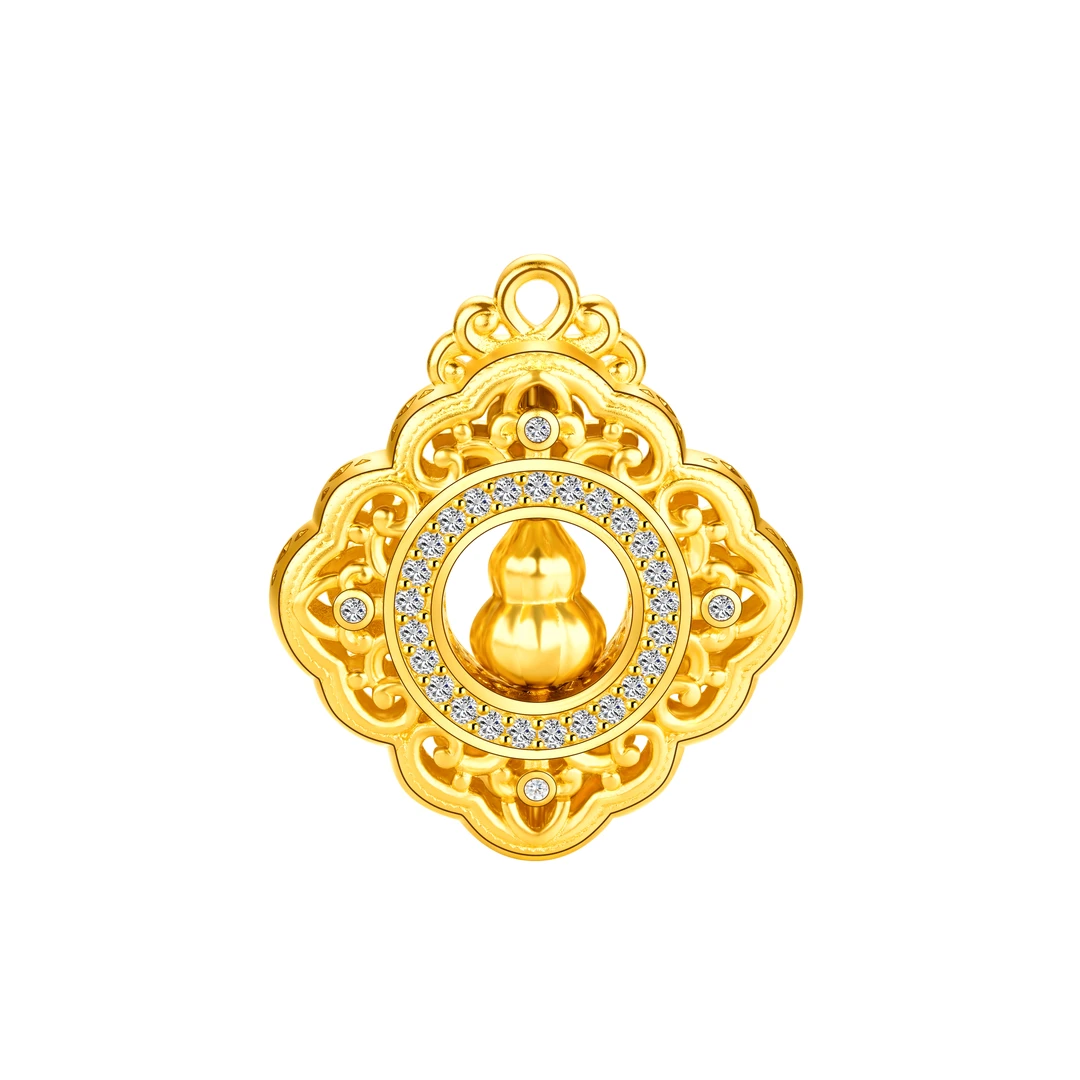 古法葫芦吊坠10324（多样性发一）