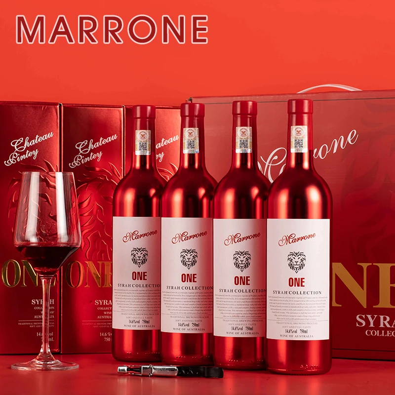 【酒水节】迈隆堡 西拉壹号珍藏干红葡萄酒750ml四支