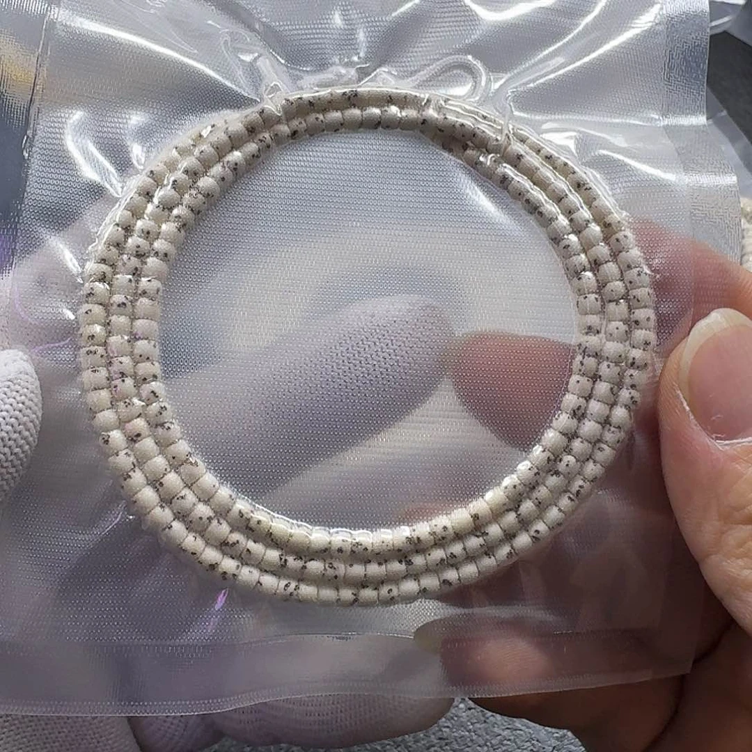 星月菩提手串-*…星月菩提4*3原生态氧化走色缩尺