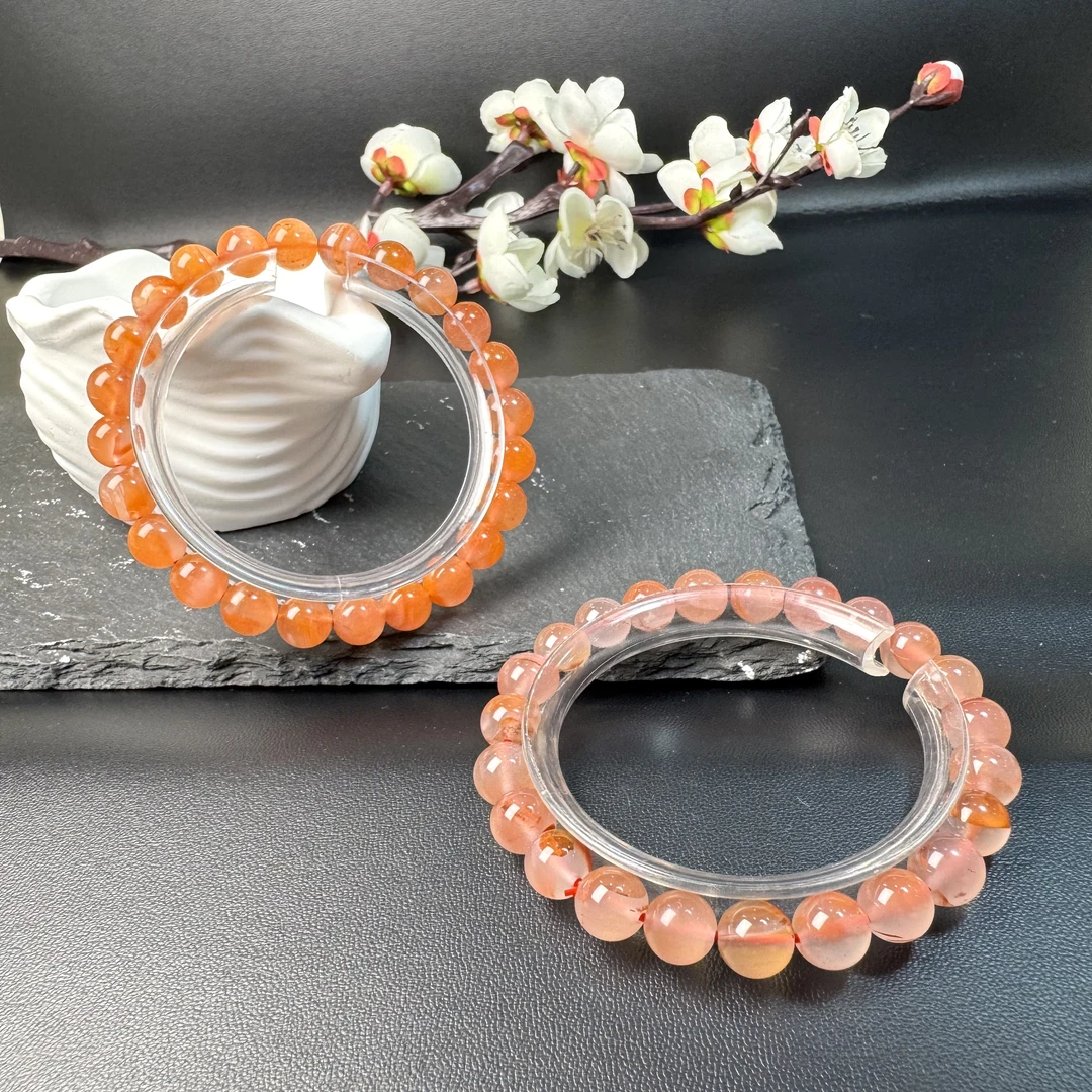 【铭记珠宝】南红圆珠手串9-2DM176H521【多样性发一件】尺寸约7.5mm+