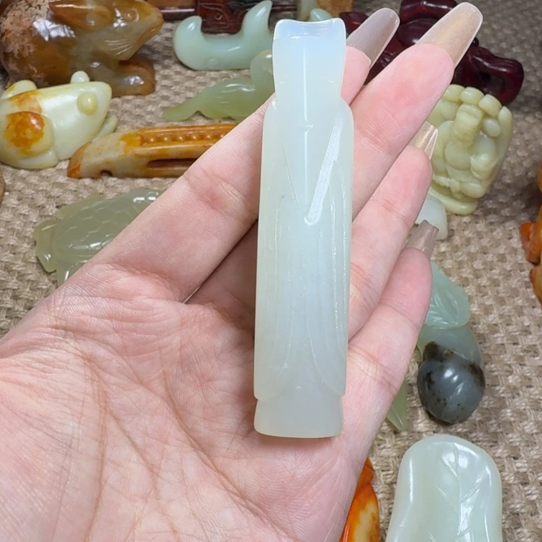 吊坠白玉菩提挂件