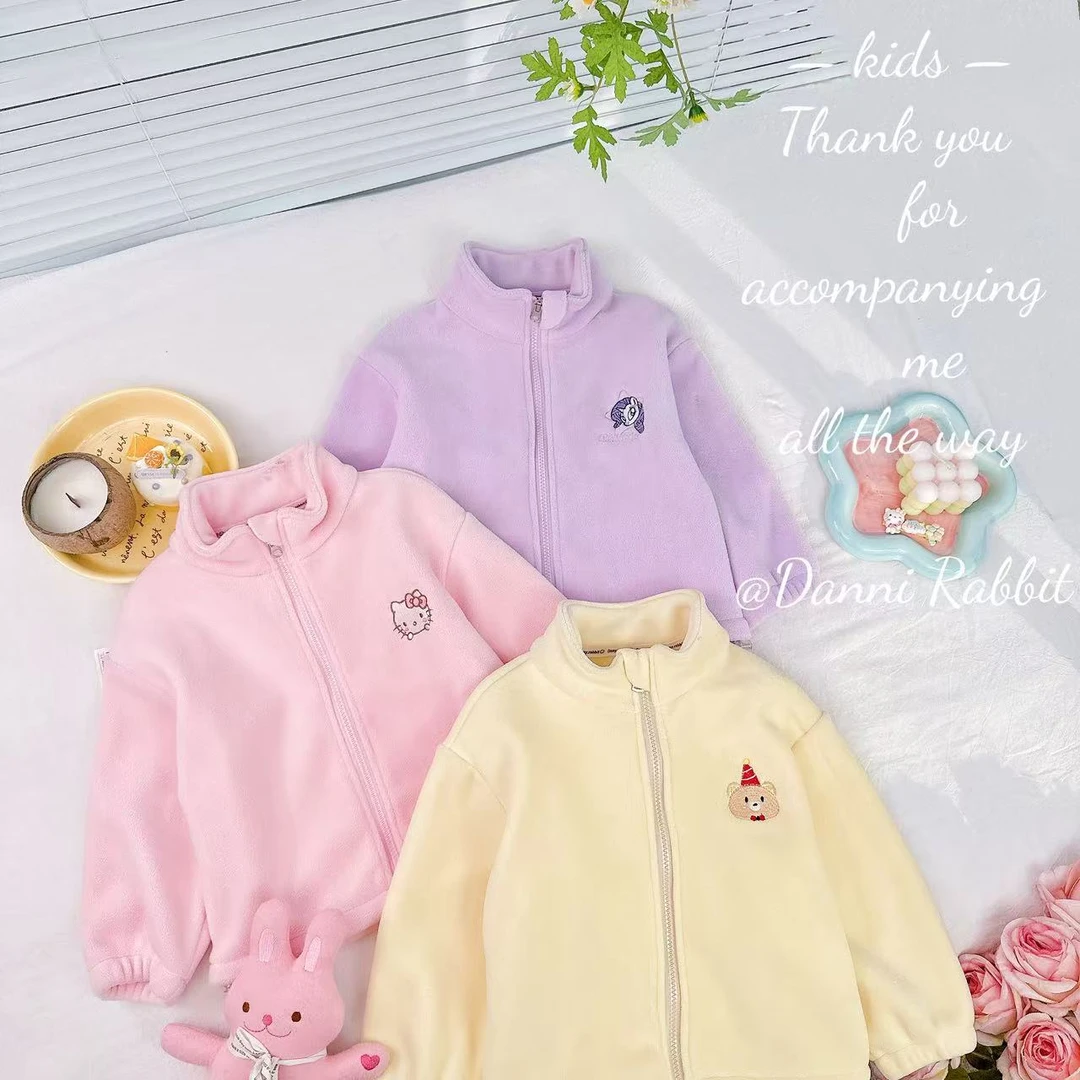 【Dannirabbit】*超细奥粒绒+奶油泡芙*女童外套 D-W297