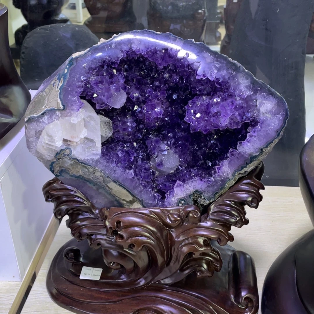 未镶嵌大型摆件（非配饰）紫晶