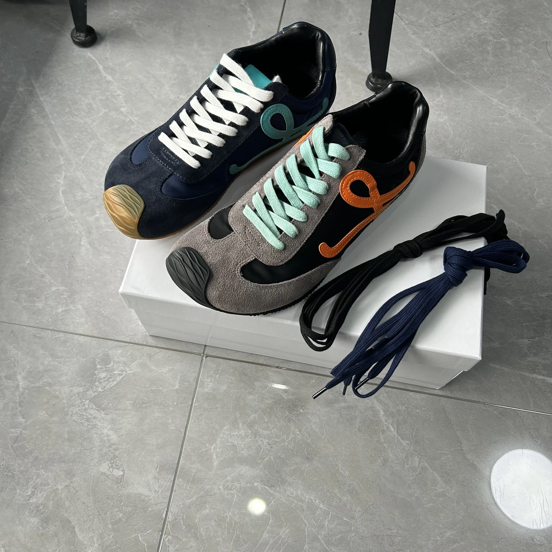 杨幂同款罗家丑萌歪头系带阿甘鞋芭蕾舞鞋拼色运动休闲鞋德训鞋