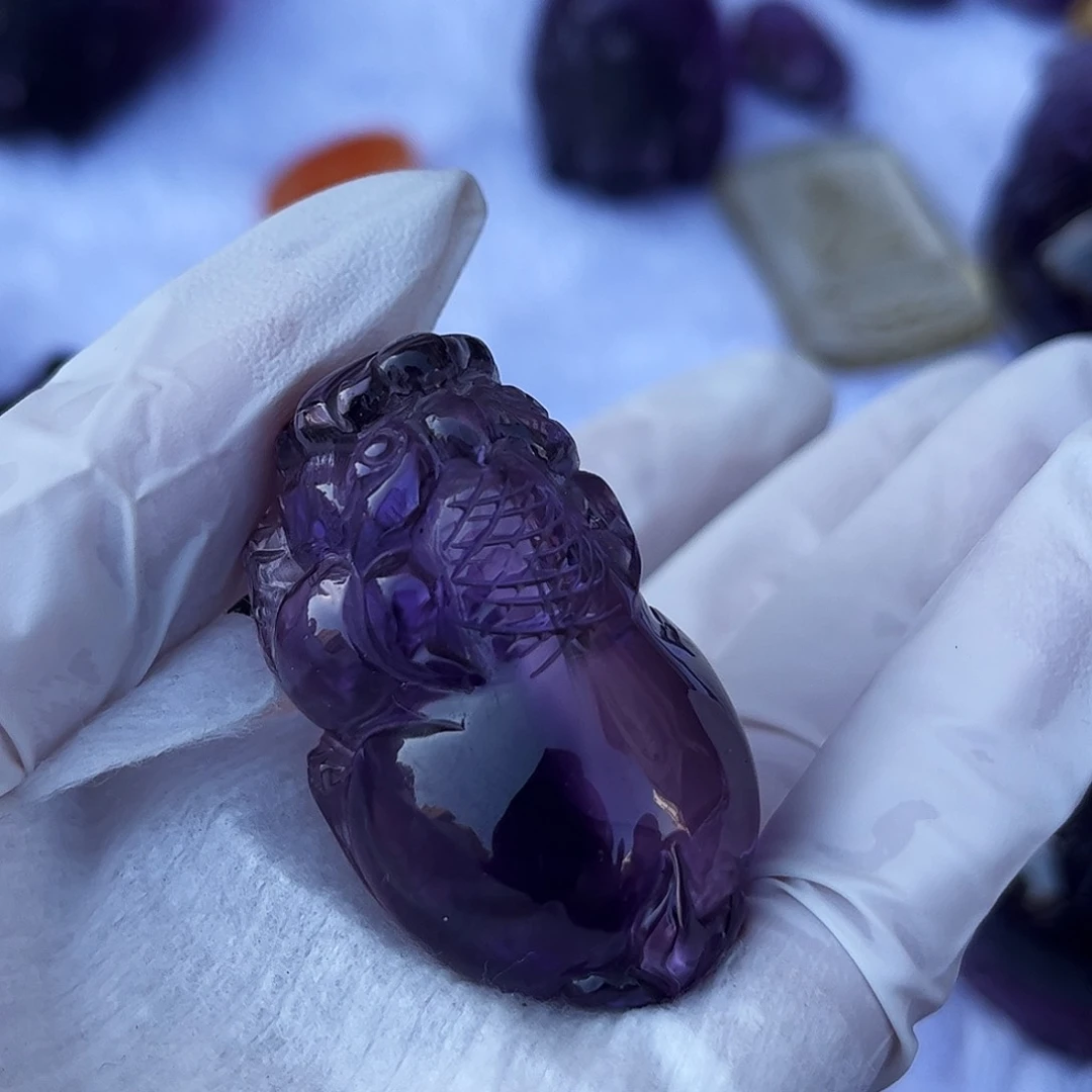 水晶吊坠(不含链)未镶嵌美*儿