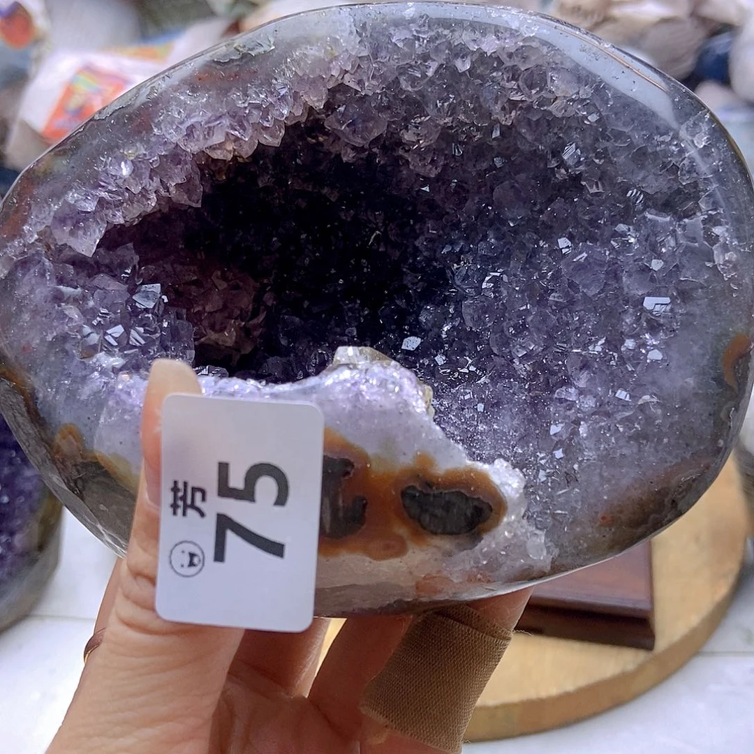 紫晶大型摆件（非配饰）未镶嵌