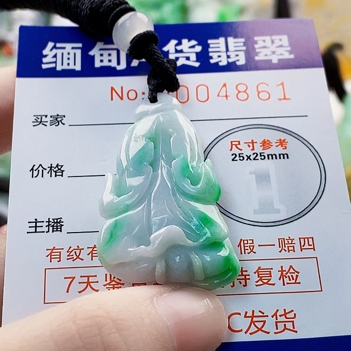 吊坠(不含链)未镶嵌翡翠