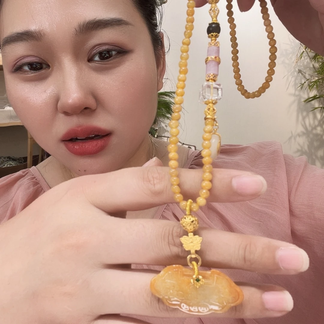 吊坠(赠链)未镶嵌翡翠国风