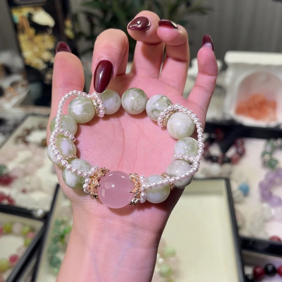 手链烟晶银S925镶嵌