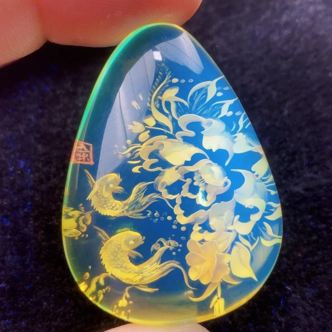 【闪购商品】金珀吊坠(不含链)未镶嵌