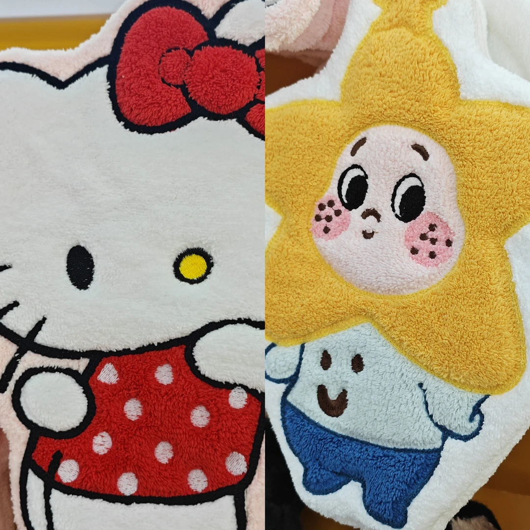 KT+小星人擦手巾407 绒绒