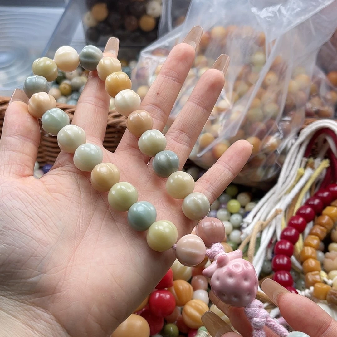 白玉菩提吊坠暖*c c c14mm/1串