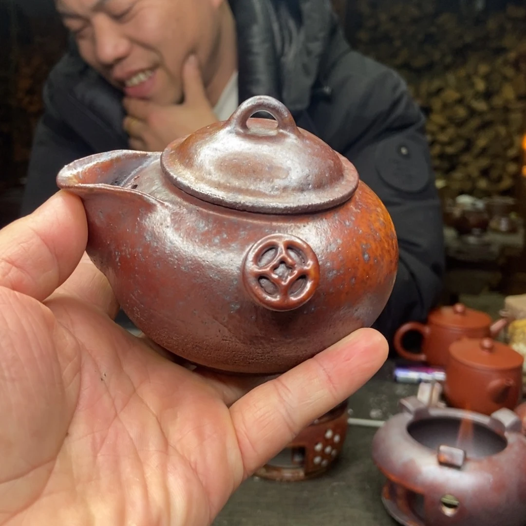 紫砂手工纯手工柴烧宝瓶