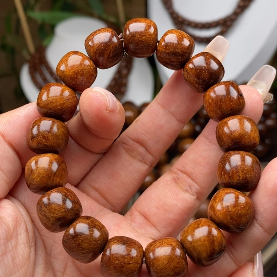 贡木手串/手链贡木1213玉化留疤螺旋星