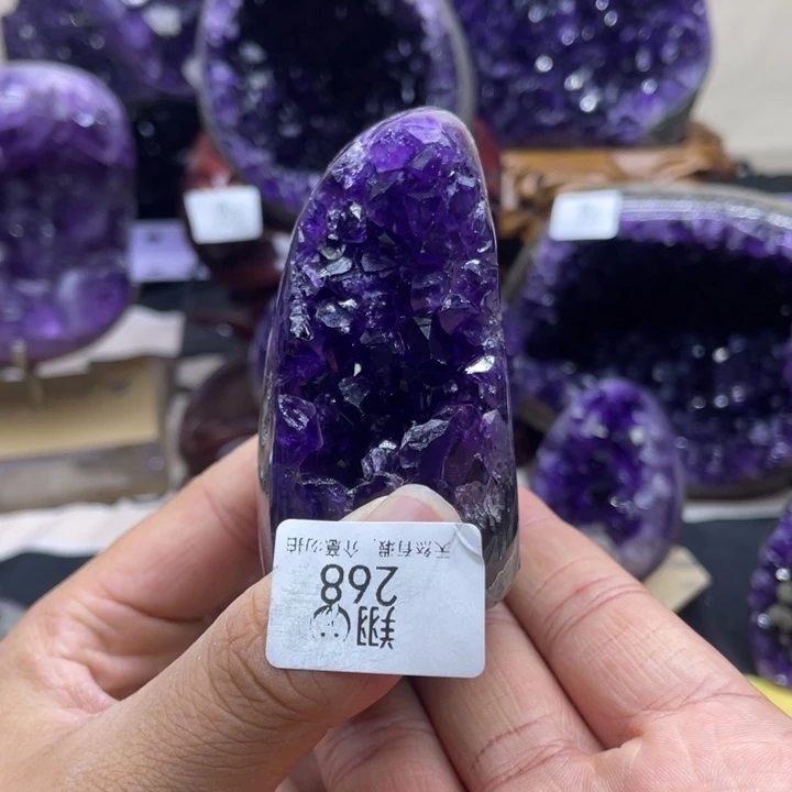 紫晶珠宝半成品未镶嵌和*