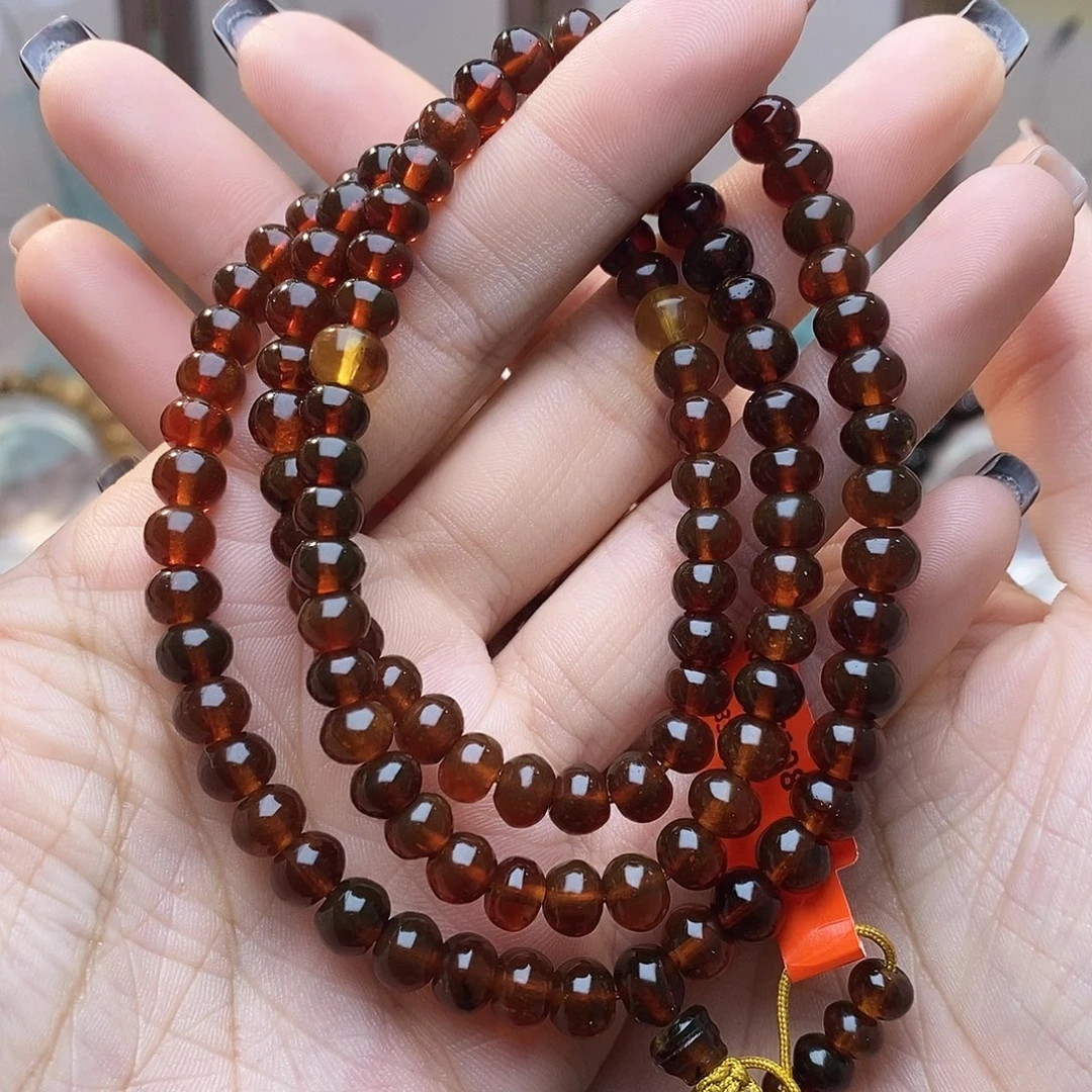 琥珀未镶嵌手链6➕