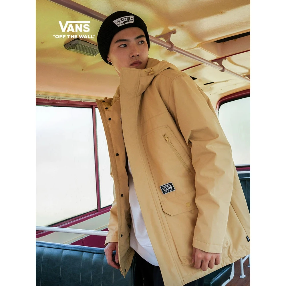 VANS 复古卡其色日系工装外套 VN000914YUU FVGF0005