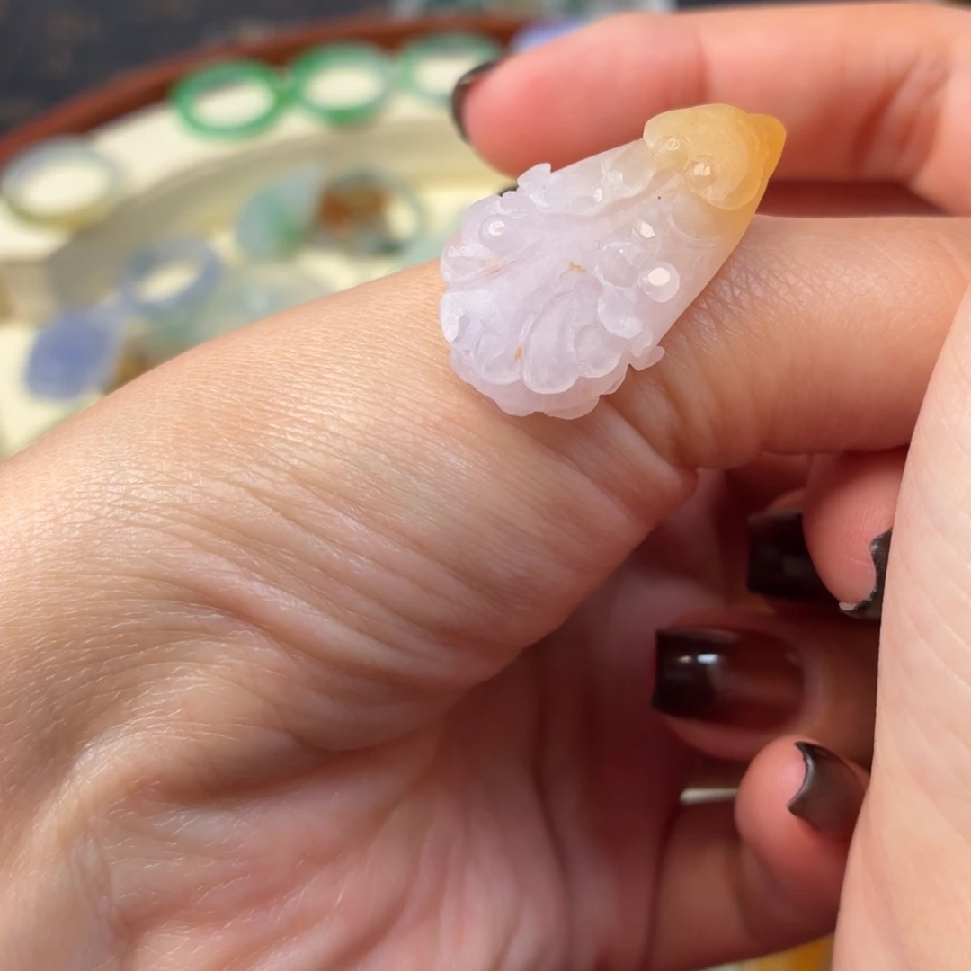 定制翡翠未镶嵌白菜