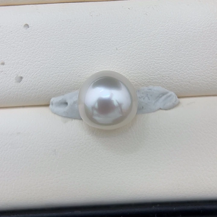 颈饰未镶嵌海水珍珠12-13mm 澳白 青粉 饭团H7