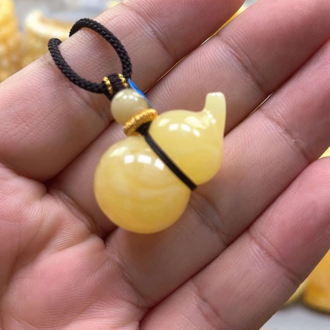 琥珀颈饰未镶嵌嗨*吊坠