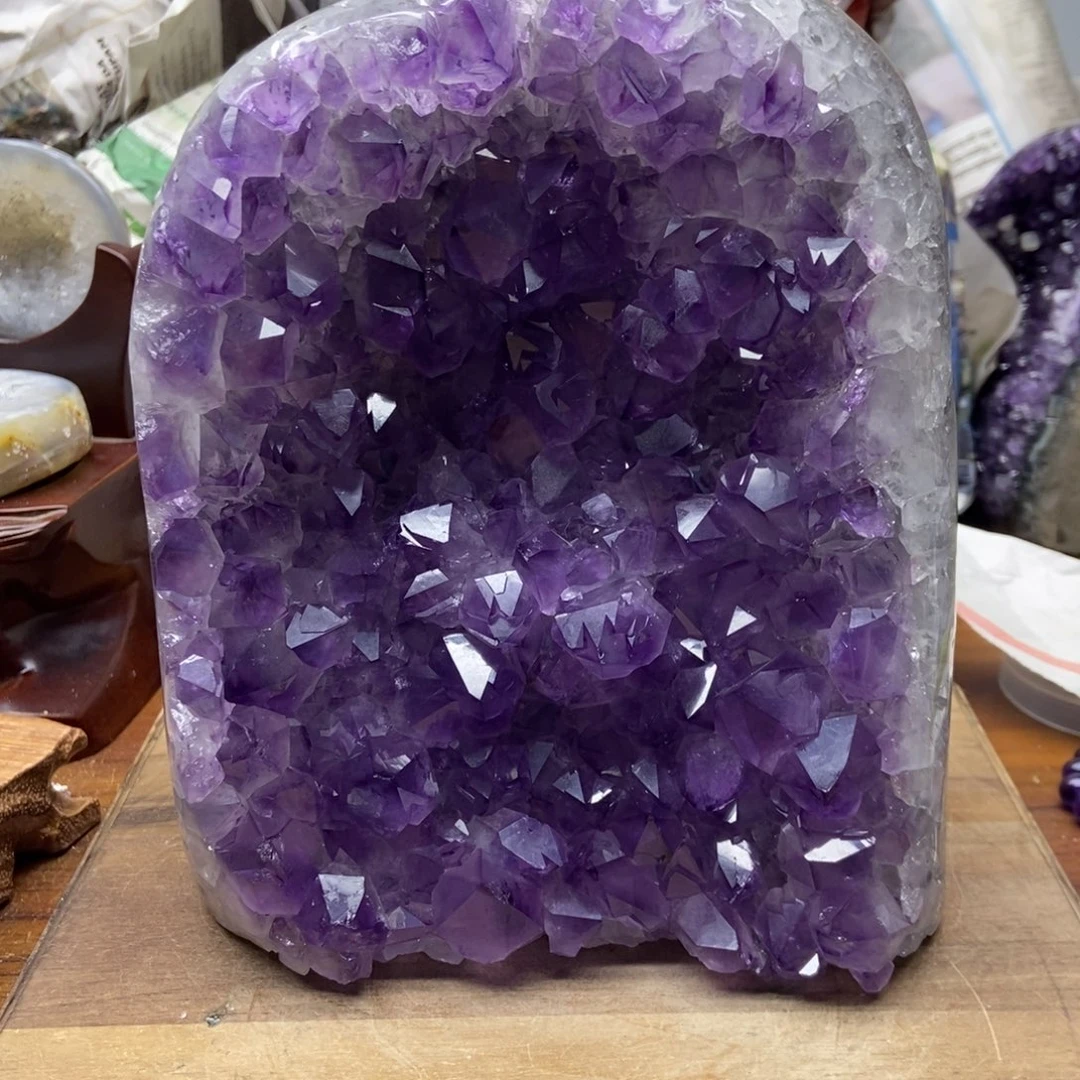紫晶大型摆件（非配饰）未镶嵌伊*