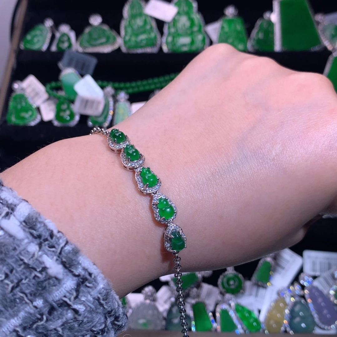 【闪购商品】银S925镶嵌戒指翡翠