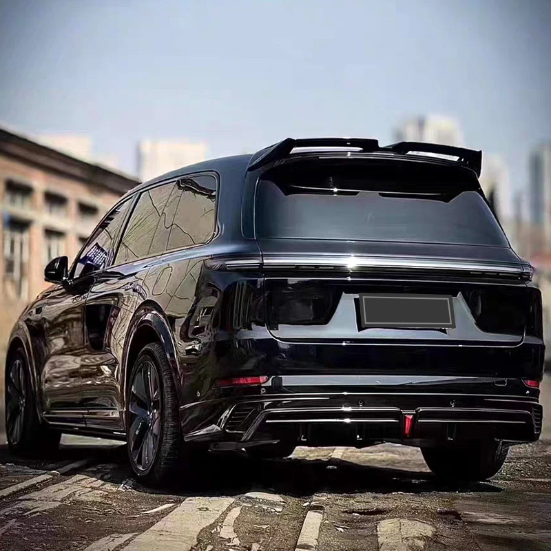 适用于理想L6L7L8尾翼改装免打孔运动车顶定风翼烤漆装饰扰流尾翼