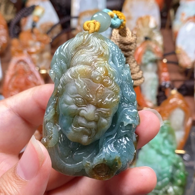 【闪购商品】颈饰银S925镶嵌翡翠三*