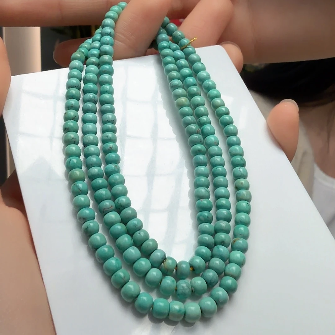 绿松石未镶嵌颈饰