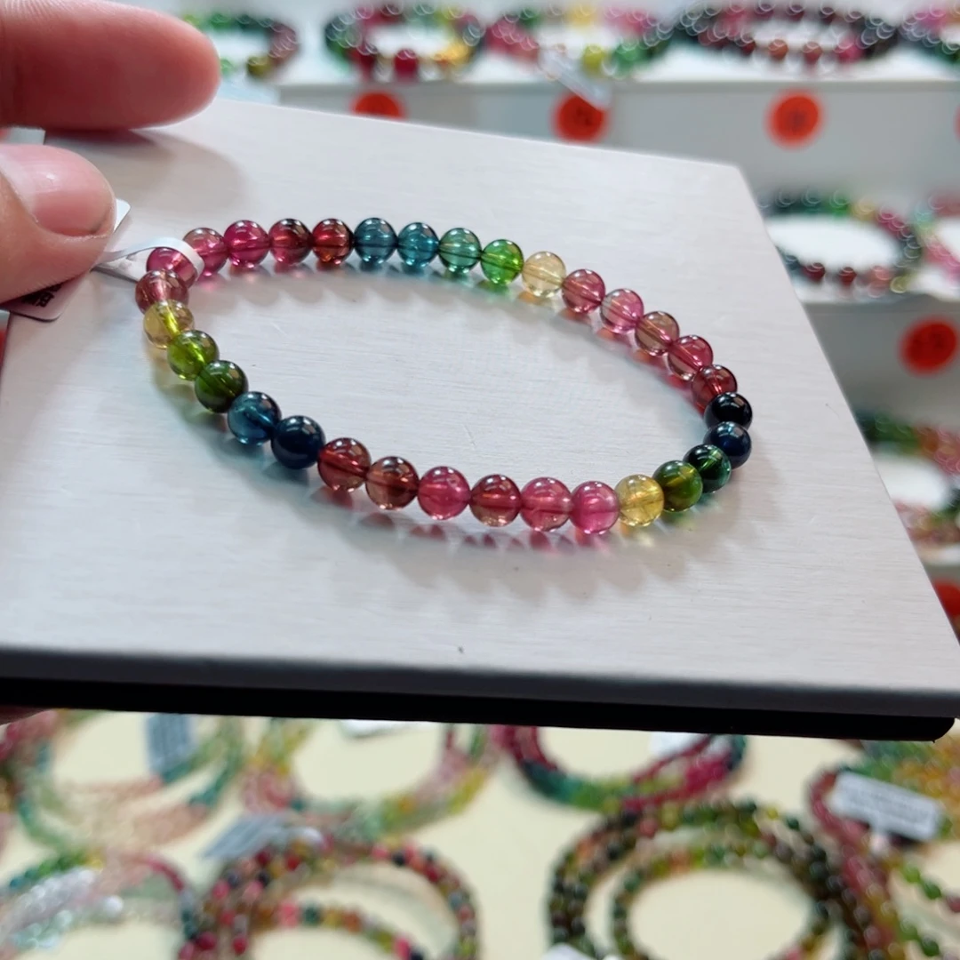 未镶嵌手链碧玺碧玺