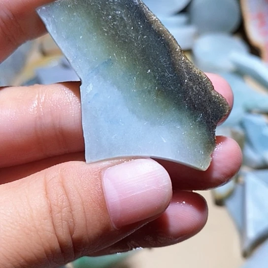 散珠翡翠边角料45