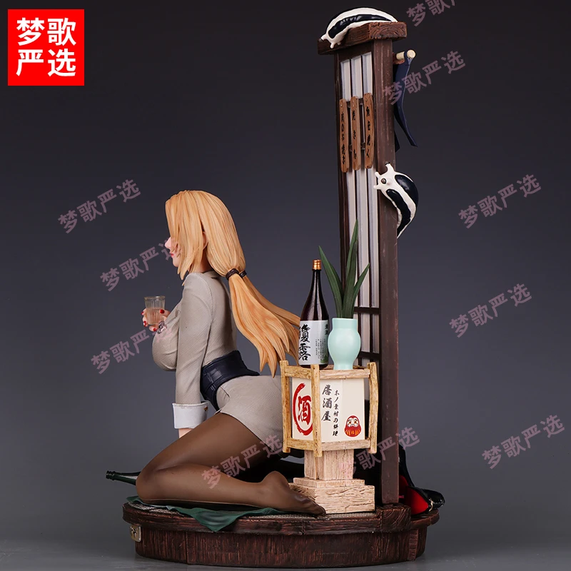 【梦歌严选】44cm乌塔醉影纲手忍者动漫国潮礼品GK手办桌搭模型摆件
