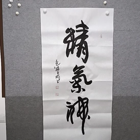 书法经纪人版广书大字书法作品