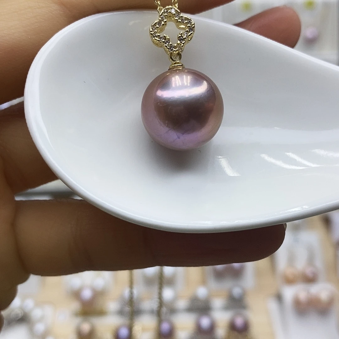 淡水珍珠颈饰合金