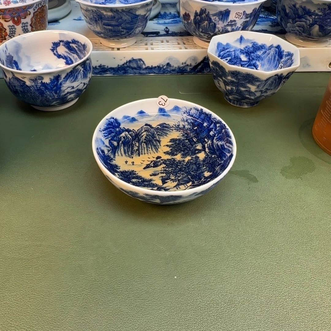 纯手工纯手绘茶具石头73