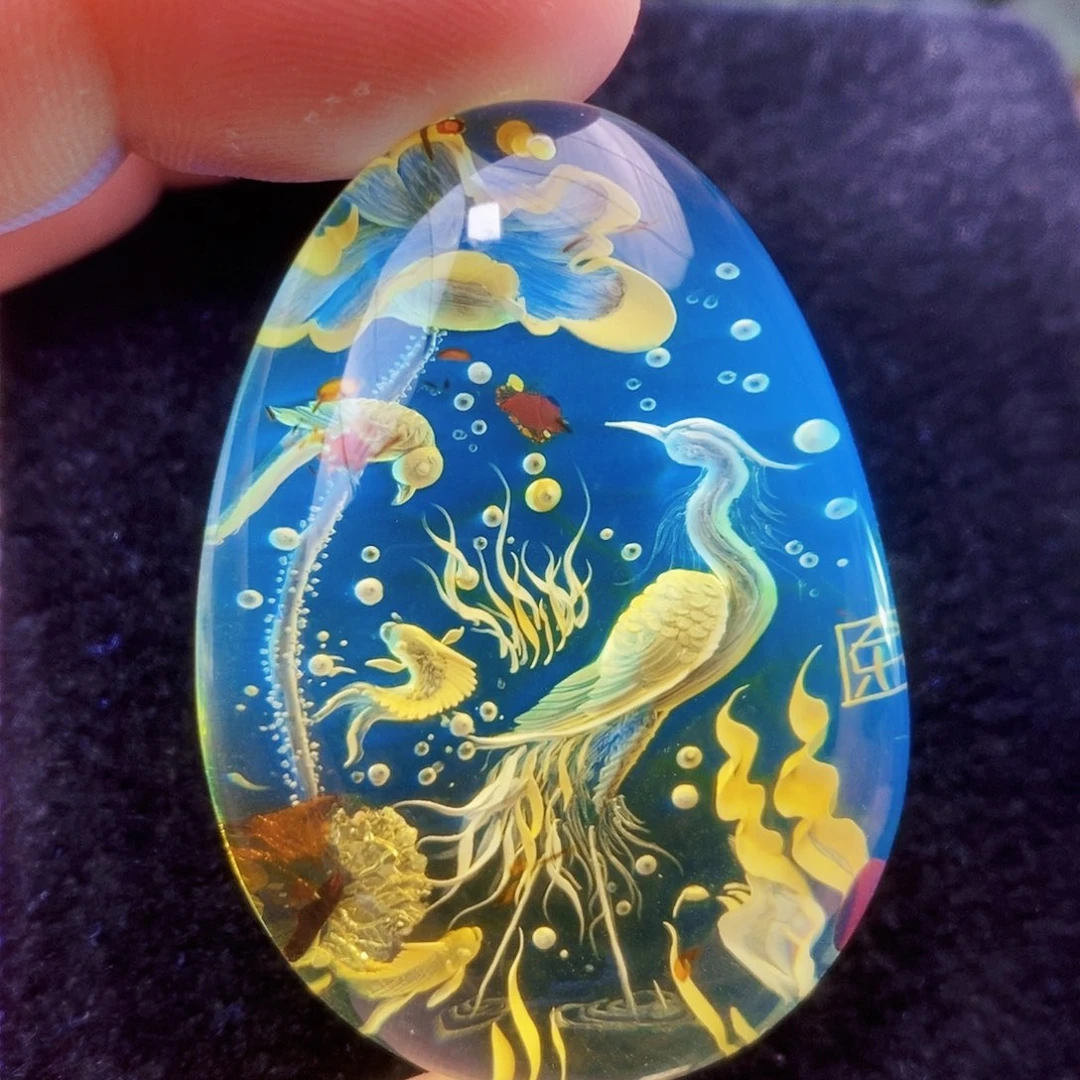 【闪购商品】金珀吊坠(不含链)未镶嵌