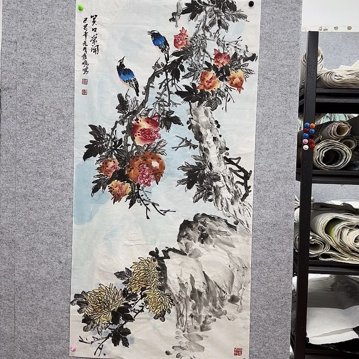国画花鸟等多种形式为广大