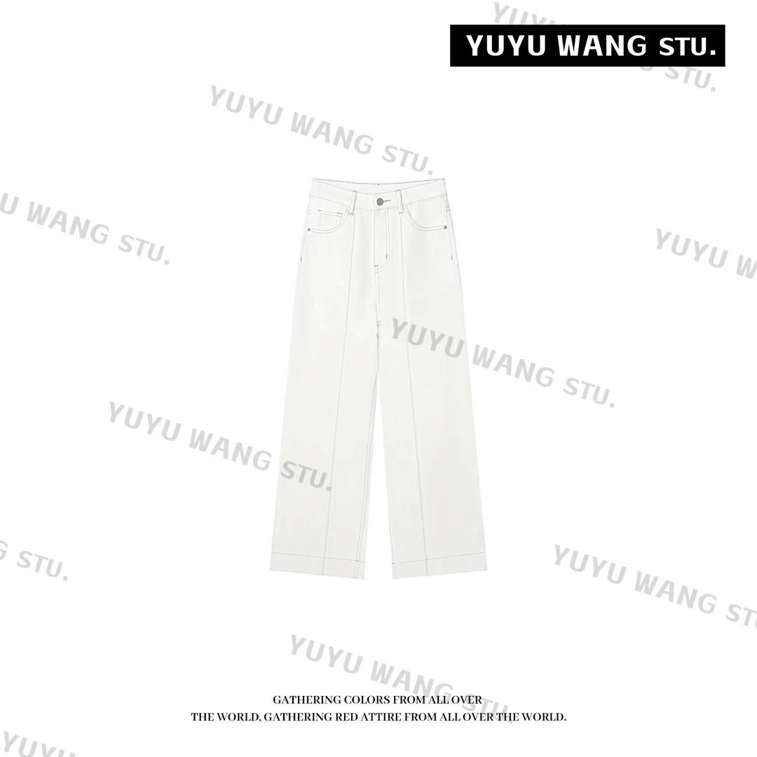 YUYU WANG 【白牛】长裤 RBC2FC037气质