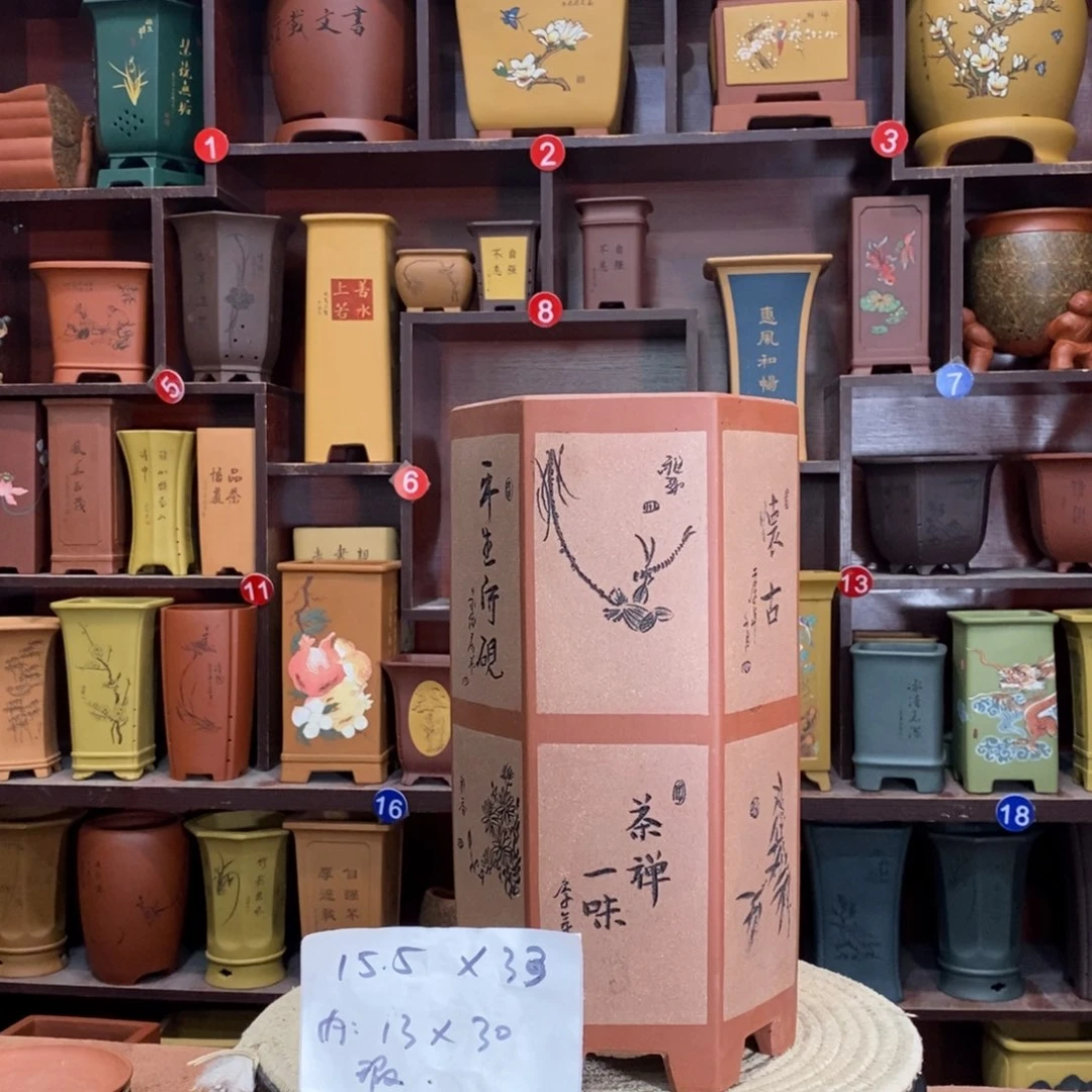 紫砂花盆紫砂艺术