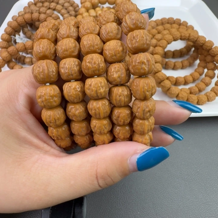 核桃手串/手链蛤蟆头