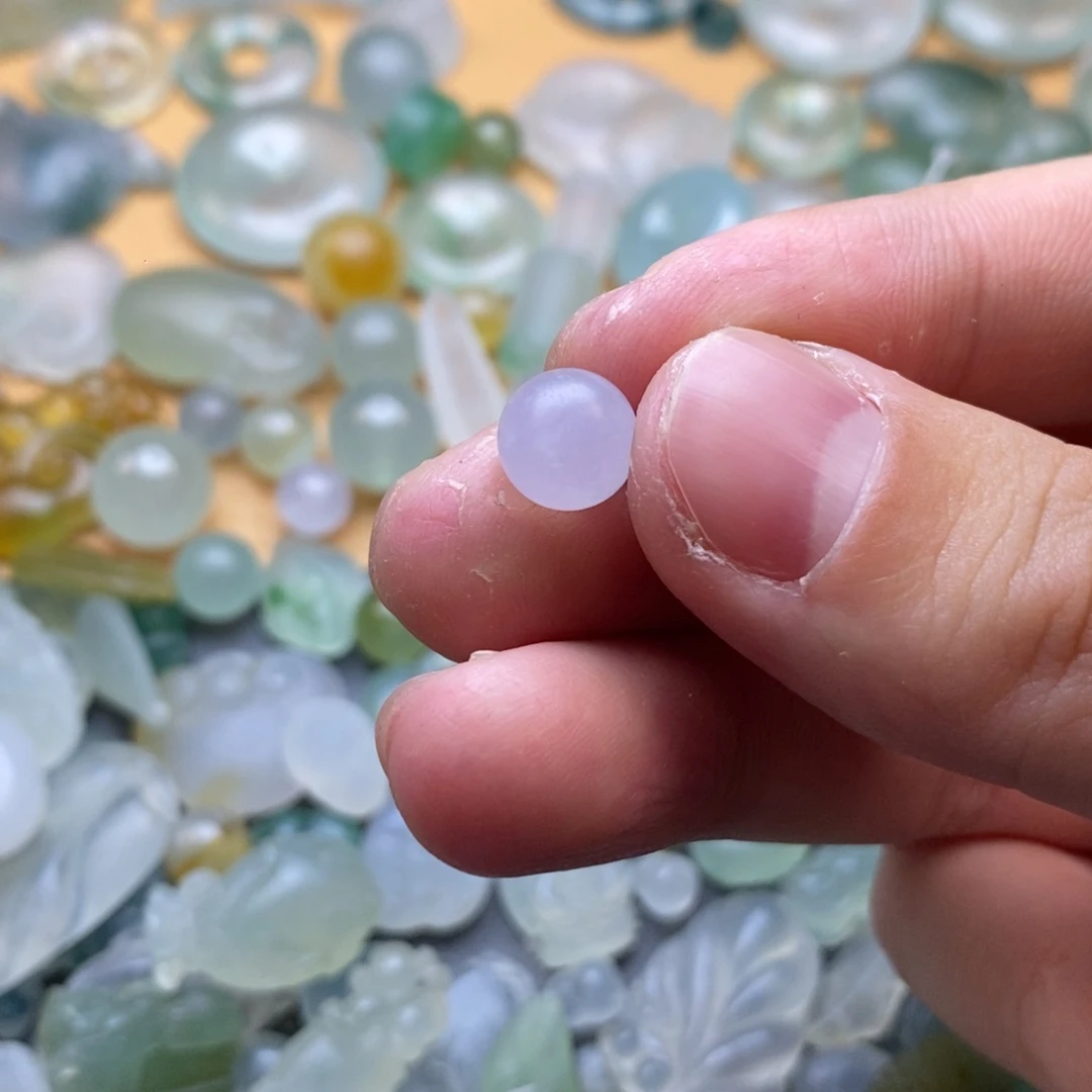 定制翡翠未镶嵌?****貹珠子