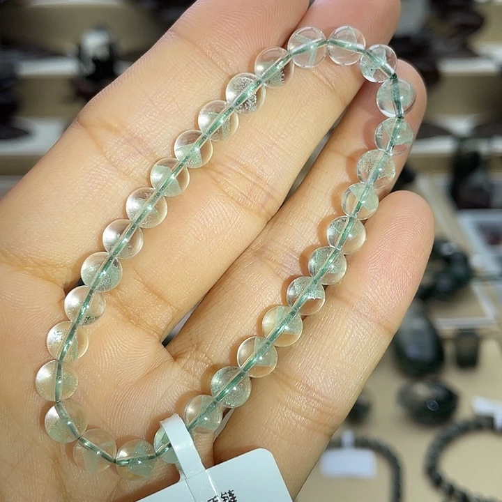 水晶手链未镶嵌翠幽灵金字塔6
