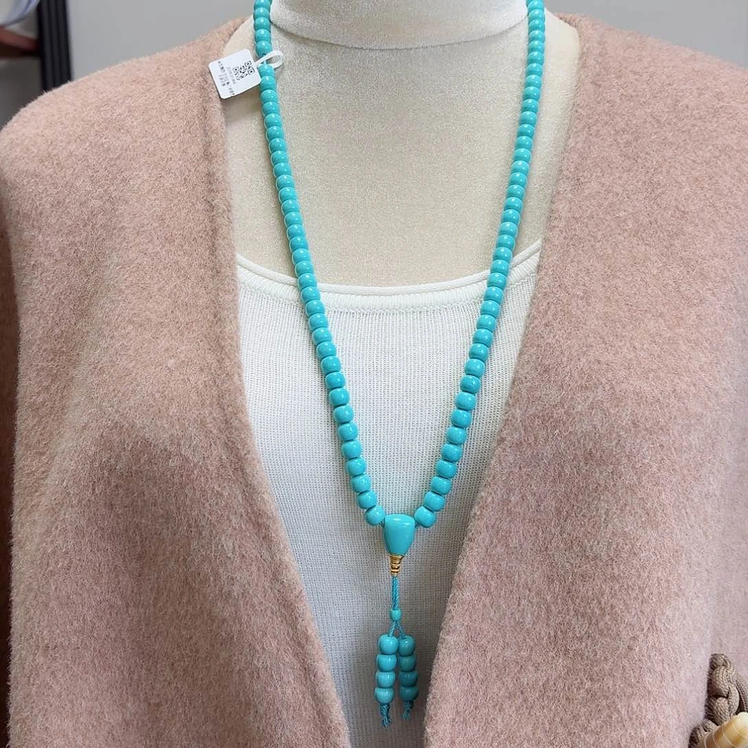 绿松石18K金镶嵌珠宝奇石7.7