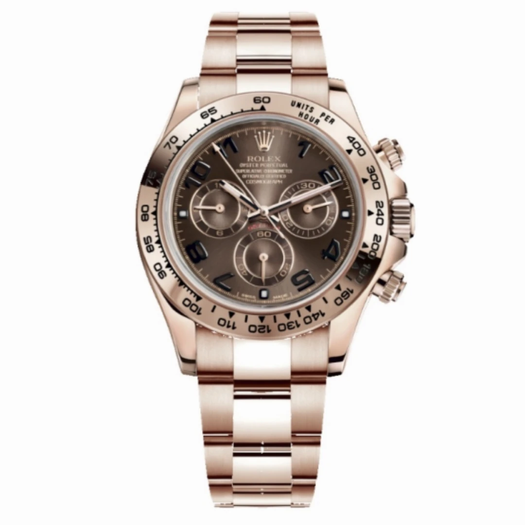 99新 Rolex/劳力士 17年全套/迪通拿系列116505巧克力盘