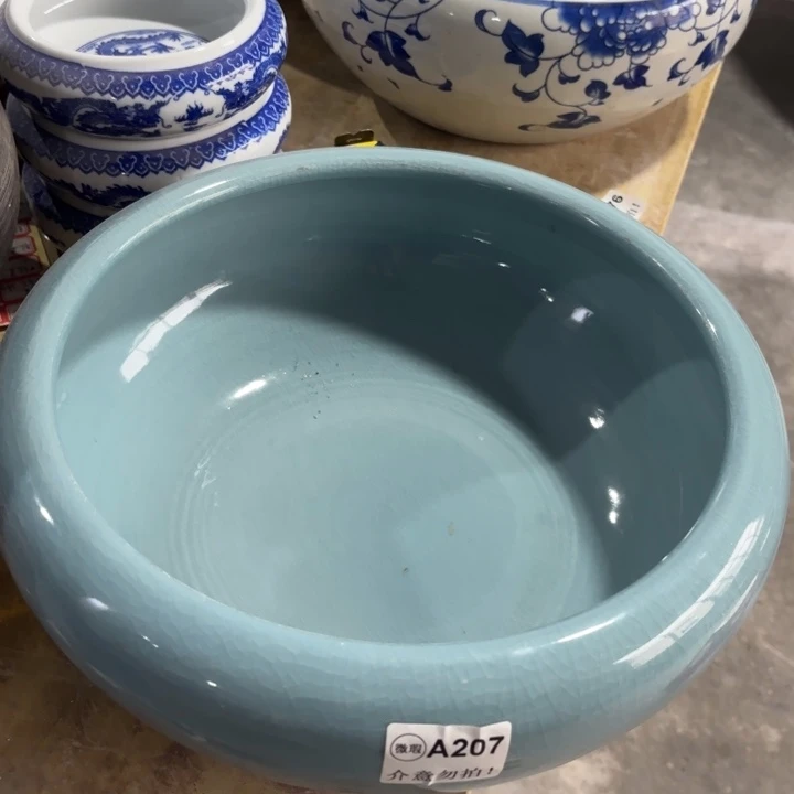 蓝冰裂口径32高度14