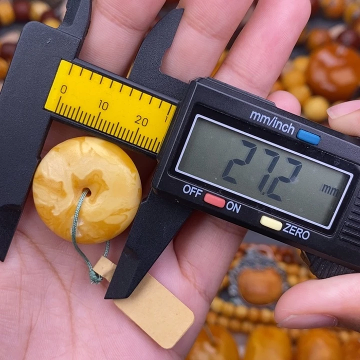 琥珀未镶嵌裸石蜜蜡L