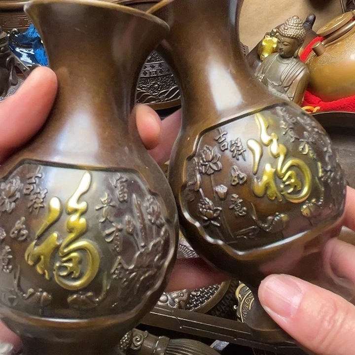精美铜器批发档口