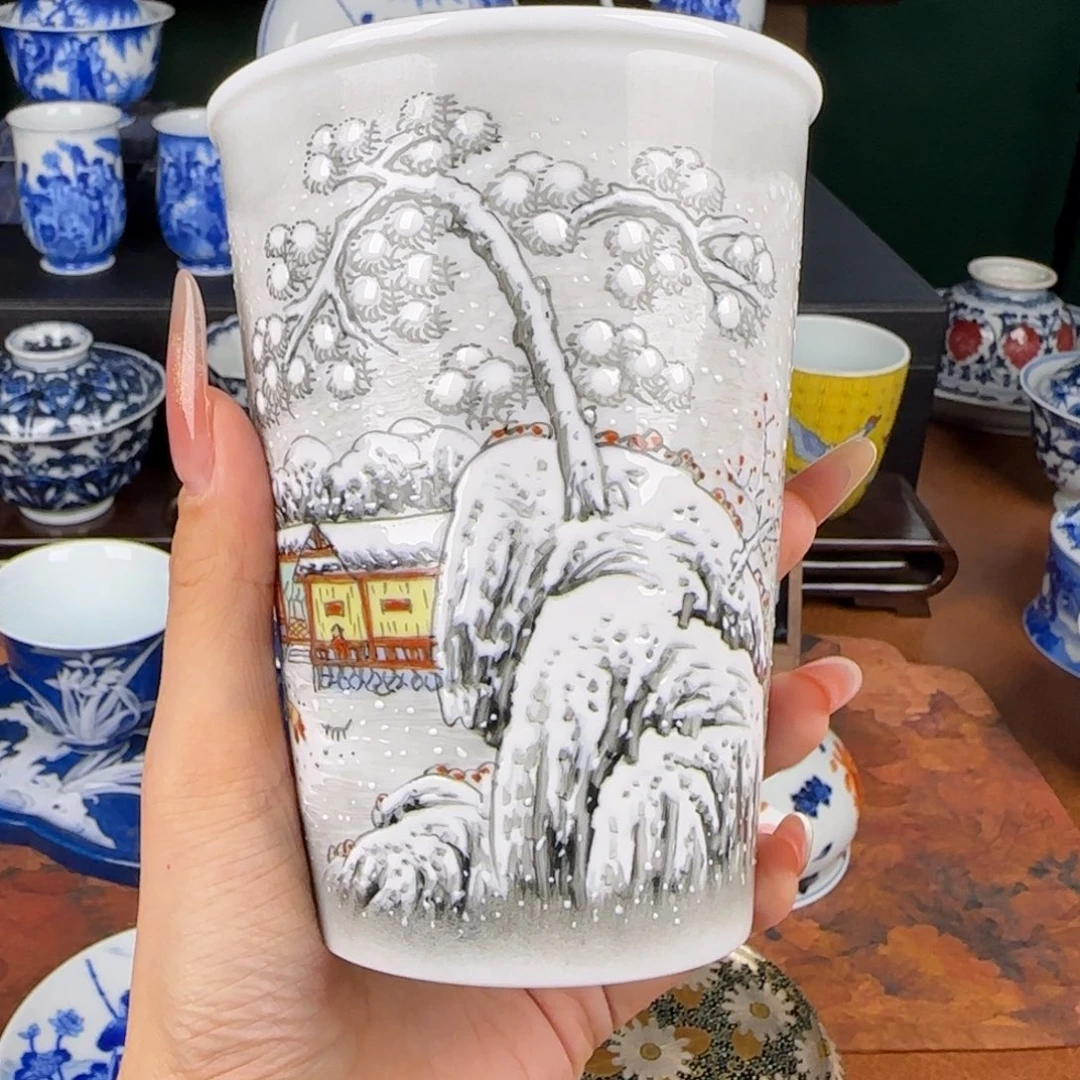 杯艺汉雪景大可乐杯