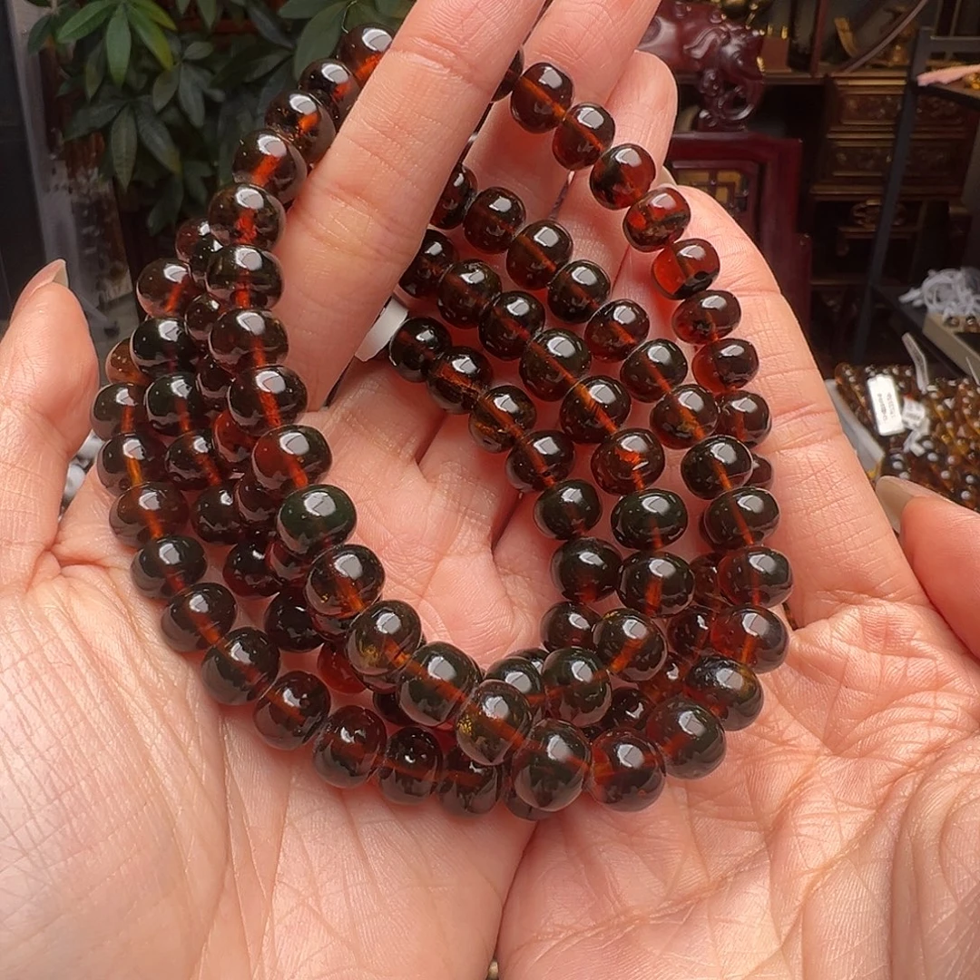 琥珀未镶嵌裸石抚顺琥珀20696九