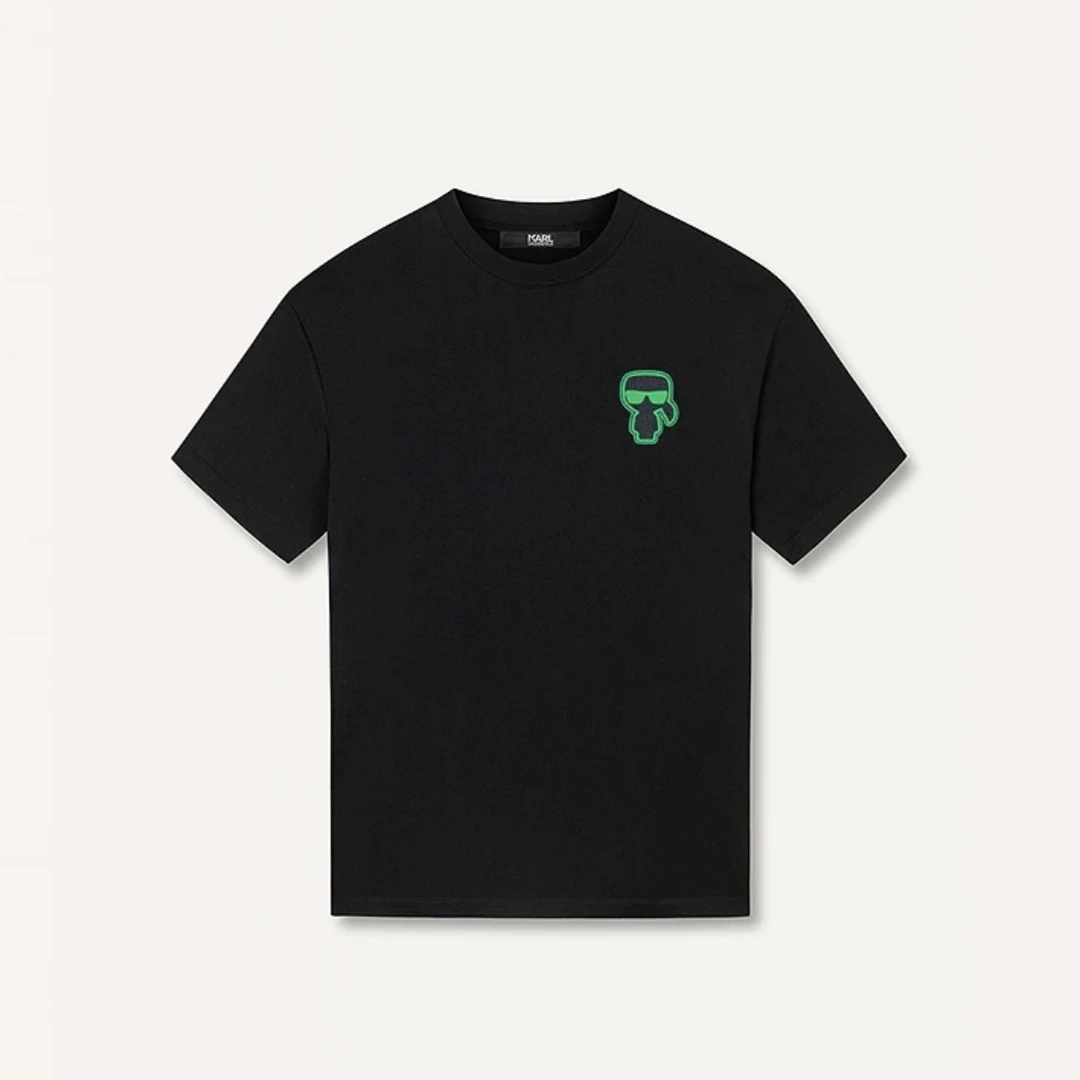 【卡尔男装】KARL LAGERFELD夏季印花百搭短袖T恤242C2201